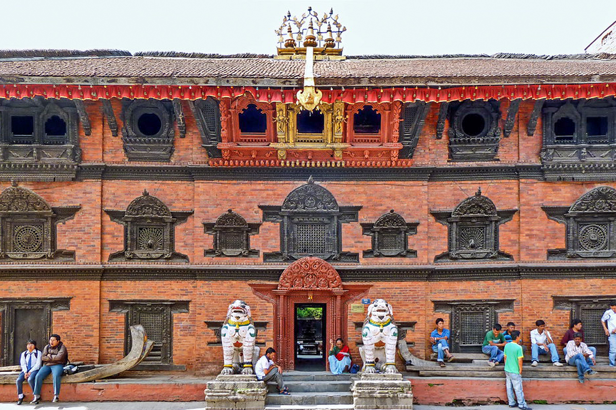 Kumari Ghar at Basantapur Durbar Square